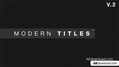 9 Modern Glitch Titles Video Displays template preview