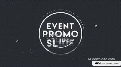Abstract Event Promo Video Displays template preview