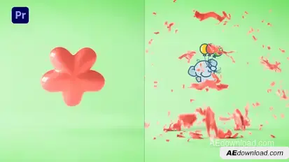 Balloon Logo Reveal | Premiere Version Premiere Pro template preview