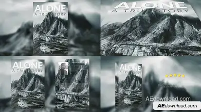 Book Promo kit Premiere Pro template preview