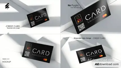 Card Promo Premiere Pro template preview