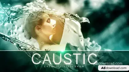 Caustic Video Displays template preview