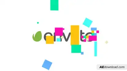 Clean Digital Logo Video Displays template preview