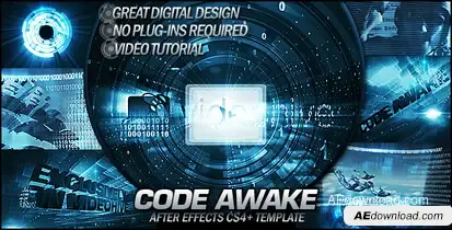 Code Awake Video Displays template preview