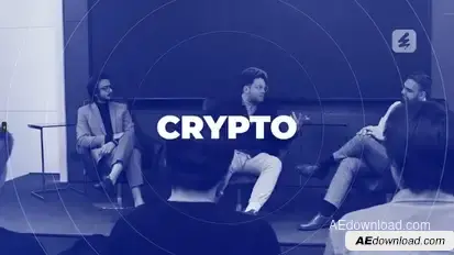 Crypto Promo Opener | MOGRT Premiere Pro template preview