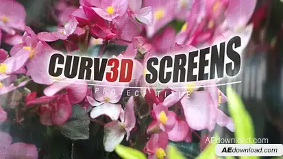 Curv3D Screens Video Displays template preview