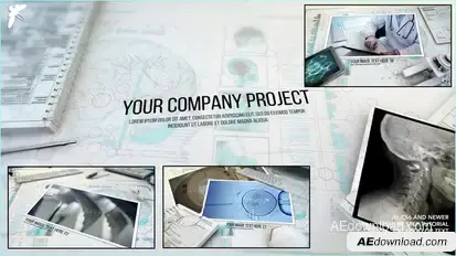 Doctor Desk Video Displays template preview