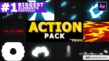 Dynamic Elements Pack | After Effects Video Displays template preview