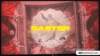 Easter Cinematic Opener Easter template preview