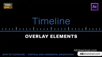 Easy Timeline Elements Video Displays template preview