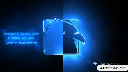 Energetic Reveal Logos Pack Video Displays template preview
