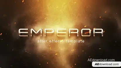 Epic Trailer Titles Video Displays template preview