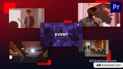 Event Promo Slides for Premiere Pro Premiere Pro template preview