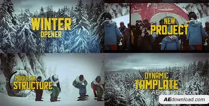 Extreme Sport Promo Premiere Pro template preview