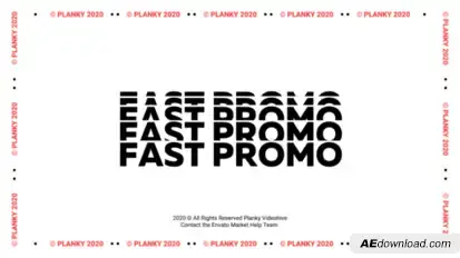 Fast Promo Premiere Pro template preview