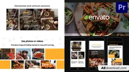Food Promo for Premiere Pro Premiere Pro template preview