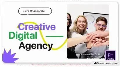 Full Digital Agency Promo Premiere Pro template preview