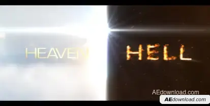 Heaven and Hell Video Displays template preview