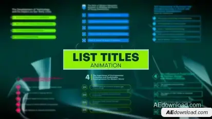 List Titles V2 Titles template preview