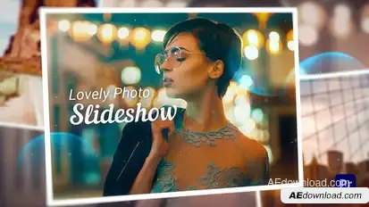 Lovely Photo Slideshow Premiere Pro template preview