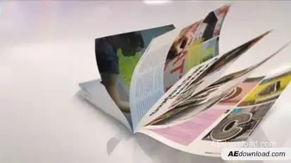 Magazine Promotion Premiere Pro template preview