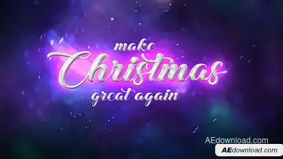 Make Christmas Great Again Video Displays template preview