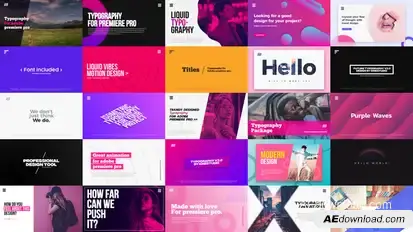 Motion Slides Video Displays template preview
