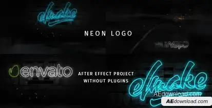 Neon Video Displays template preview