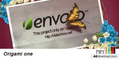 Origami One Video Displays template preview