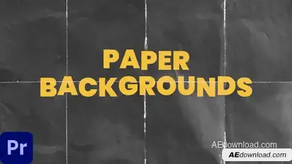 Paper Backgrounds Mogrt Premiere Pro template preview