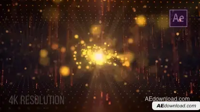 Perspective Abstract Background Video Displays template preview