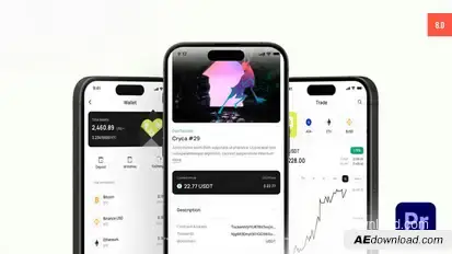 Phone 15 Pro Mockup - 8.0 Premiere Pro template preview