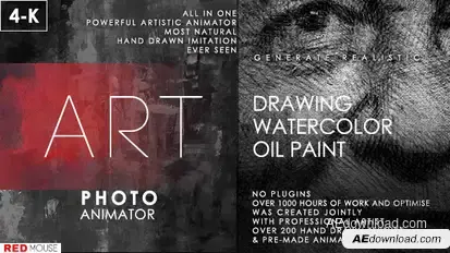 Photo Animator Video Displays template preview