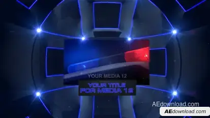 SPHERE Video Displays template preview