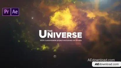 The Universe - Cinematic Titles Premiere Pro template preview