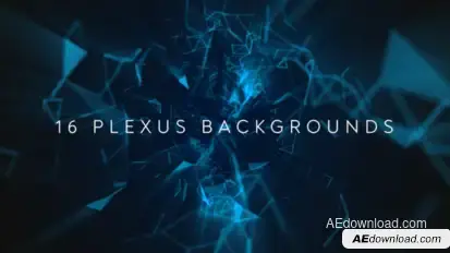 16 Plexus Backgrounds Elements template preview