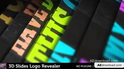3D Slides Logo Revealer Openers template preview