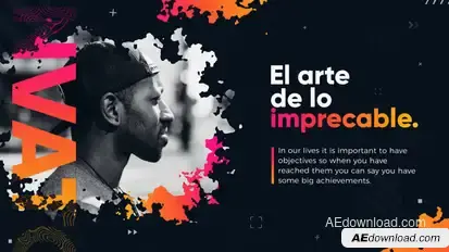 Abstract Gradient Promo Openers template preview
