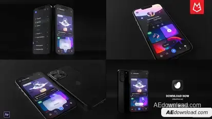 App Presentation | Phone 13 Pro Mockup Product Promo template preview