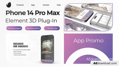 App Promo Phone Commercial Product Promo template preview