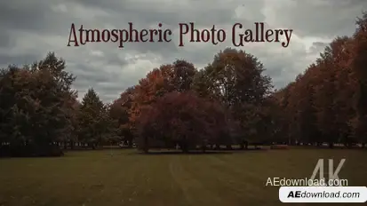 Atmospheric Photo Gallery 4K Openers template preview