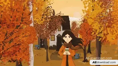 Autumn Intro Openers template preview