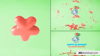 Balloon Logo Reveal Logo Stings template preview
