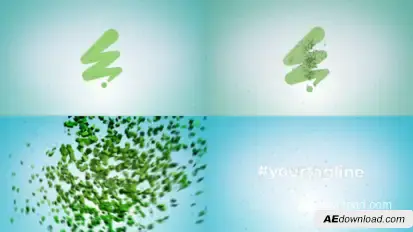 Beneath Surface Logo for After Effects Logo Stings template preview