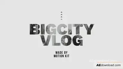 Big City Vlog Openers template preview