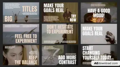 Big Trend Titles Titles template preview