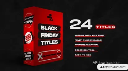 Black Friday Titles Titles template preview