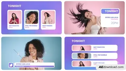 Blurred Gradient Broadcast Package broadcast-packages template preview