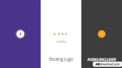 Booting Logo Reveal Logo Stings template preview