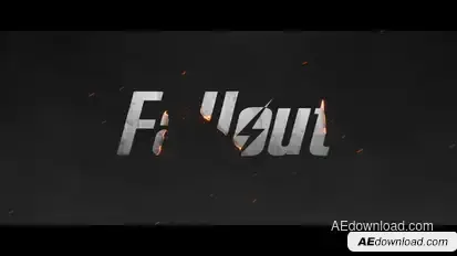 Burn Logo Reveal Logo Stings template preview